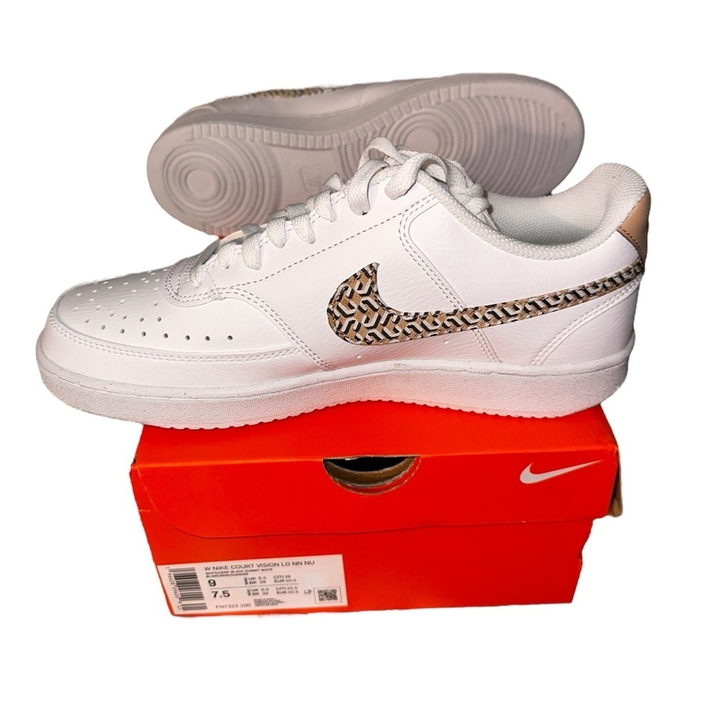 NIB W Nike Court Vision Low’s - Picture 2 of 5